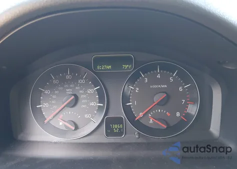 2010 Volvo C70 T5 z USA, uszkodzony, nr VIN YV1672MC1AJ091405